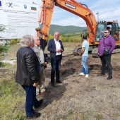 Откриване на строителна площадка - първа копка